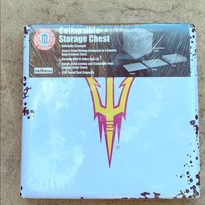 Arizona state sun devils collapsible storage chest